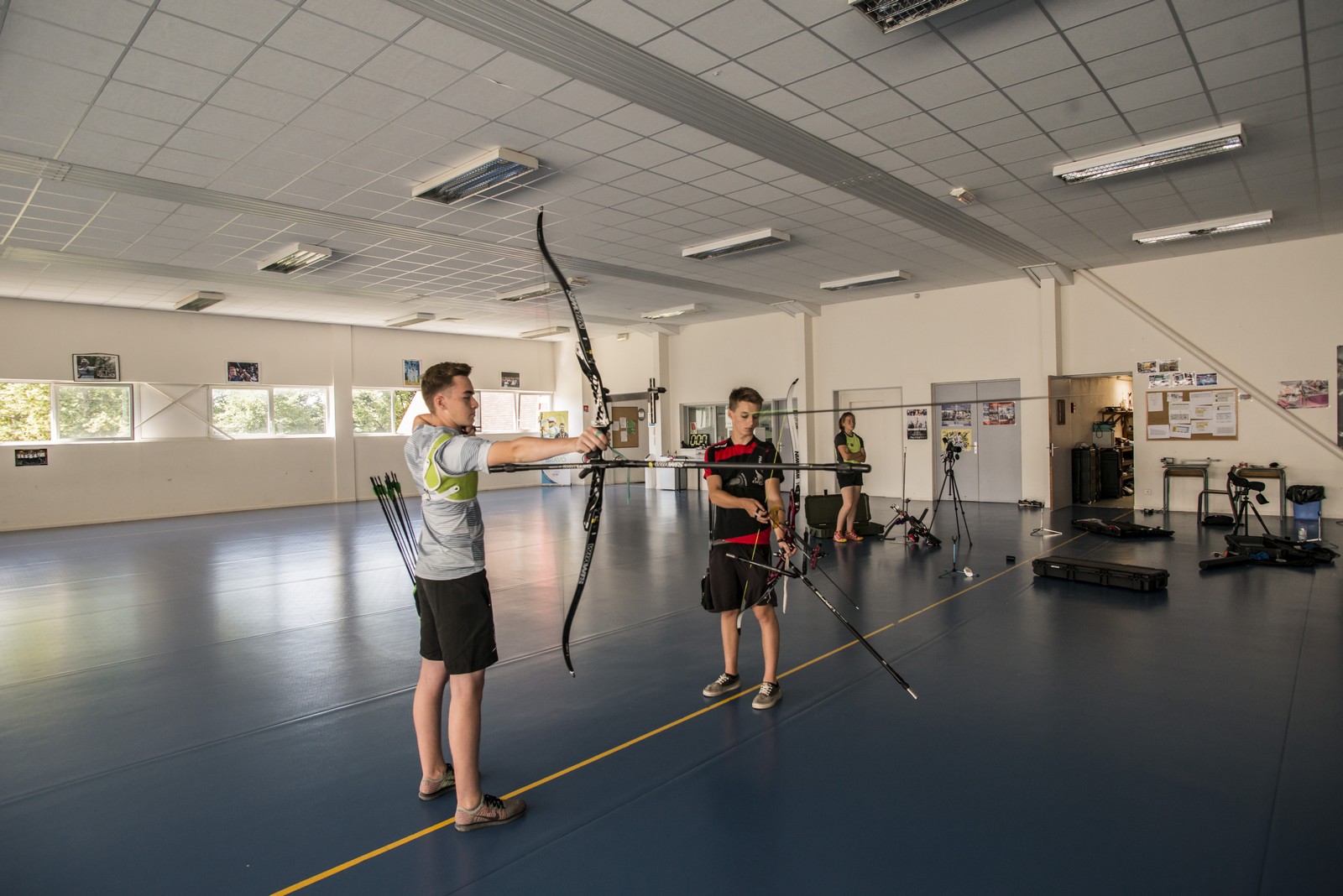 Tir à l'arc intérieur